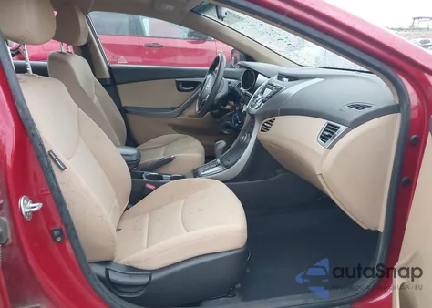 2013 Hyundai Elantra Gls from USA, damaged, VIN KMHDH4AE4DU945815